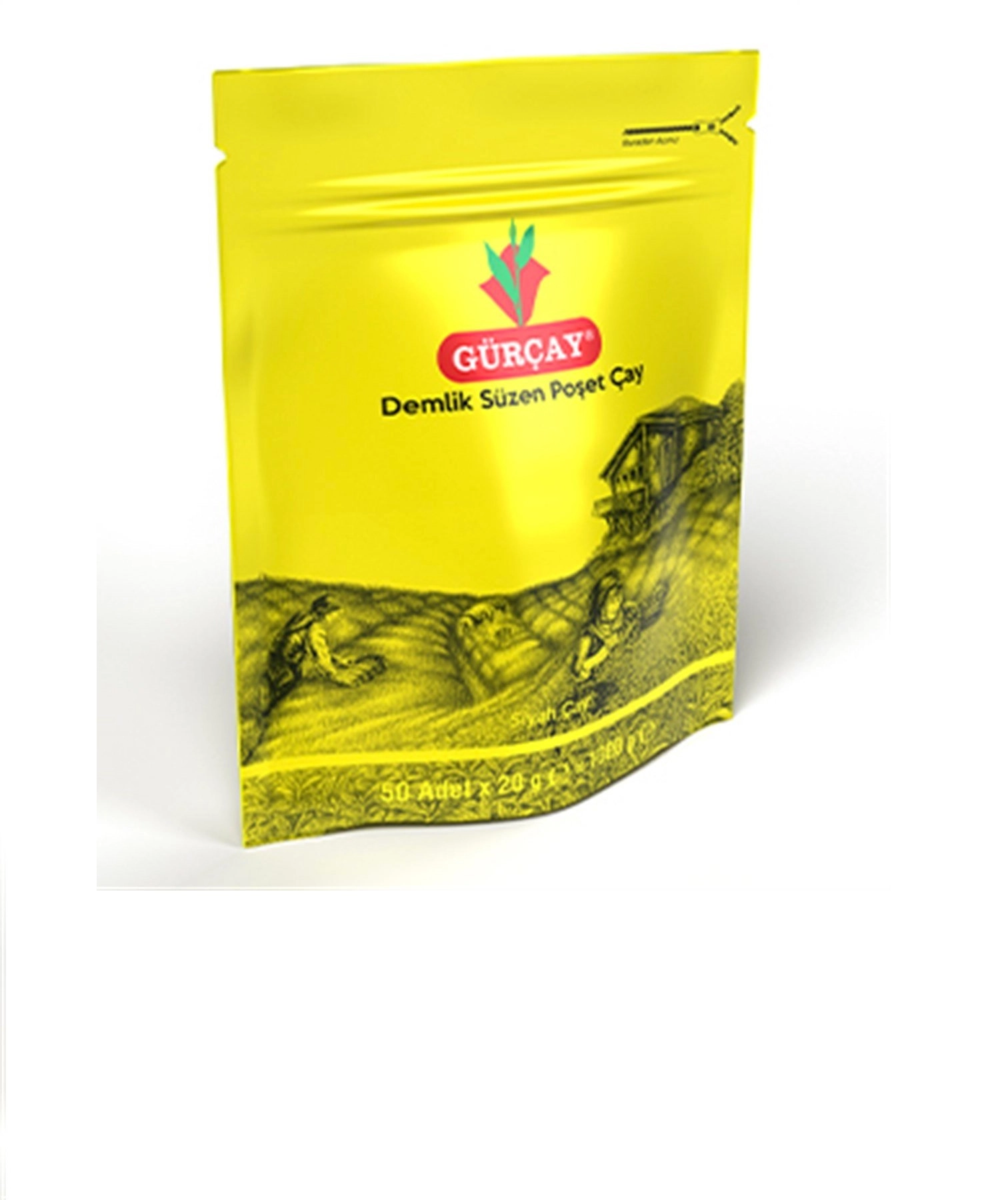 Gürçay Demlik Poşet 20 Gr Lık 1 Kg